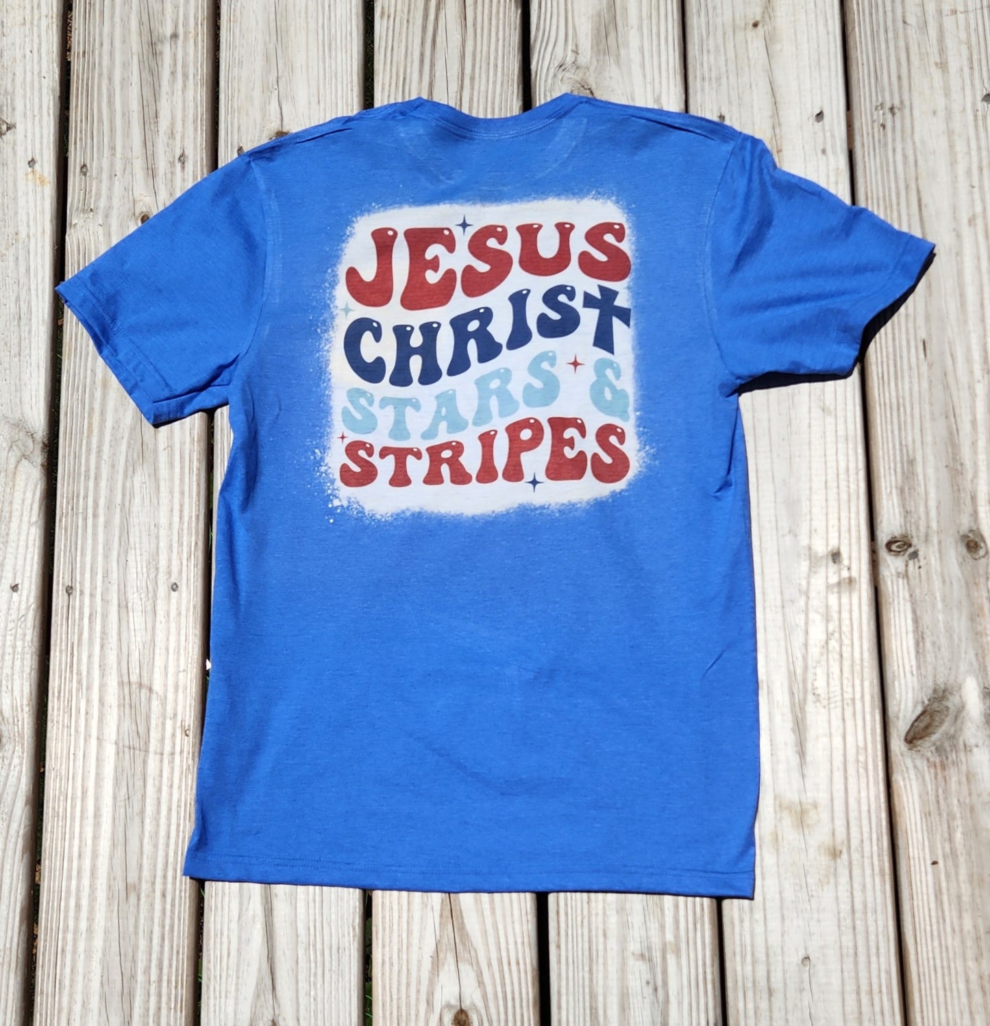 Jesus Christ, Stars & Stripes T-Shirt - Pre-Order