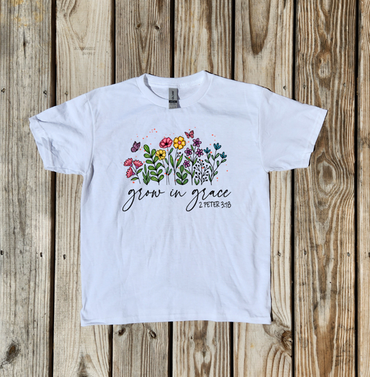 Grow In Grace Mini Youth T-Shirt - Pre-Order