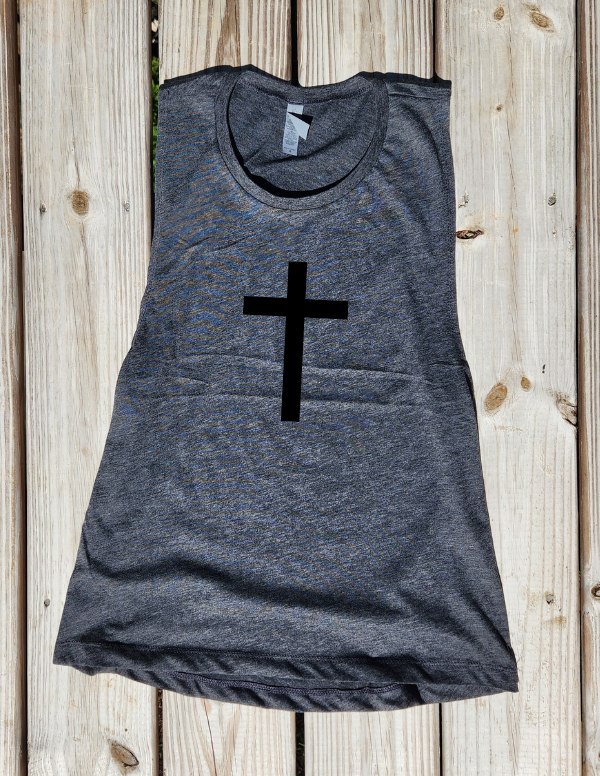 Solid Cross Ladies Muscle Tank - Pre-Order