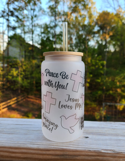 Sweet Reminders Glass Cup 16oz - Pre-Order