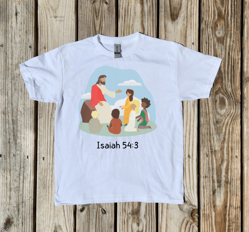 Youth Isaiah 54:13 T-Shirt - Pre-Order