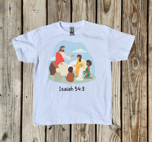 Youth Isaiah 54:13 T-Shirt - Pre-Order