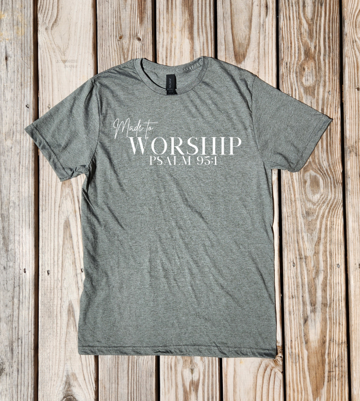 Made to WORSHIP T-shirt - Pre-Order